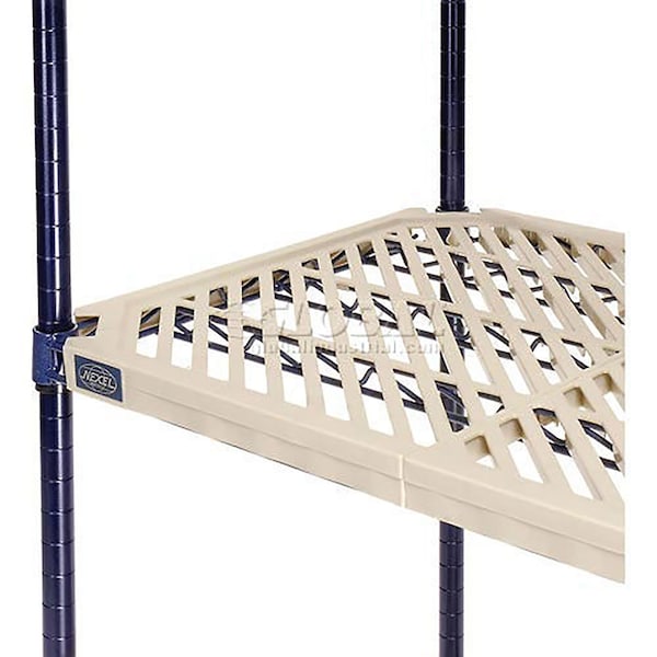 Global Industrial Nexelite 18W x 24D Replacement Plastic Mat, End Mat PME2418 - main